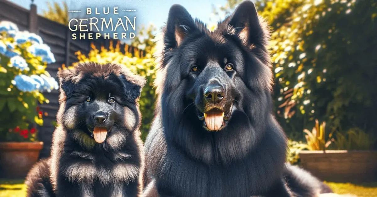 Blue Coat German Shepherd