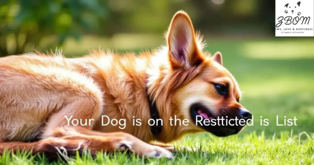 options-if-your-dog-is-on-the-restricted-list Options if Your Dog is on the Restricted List