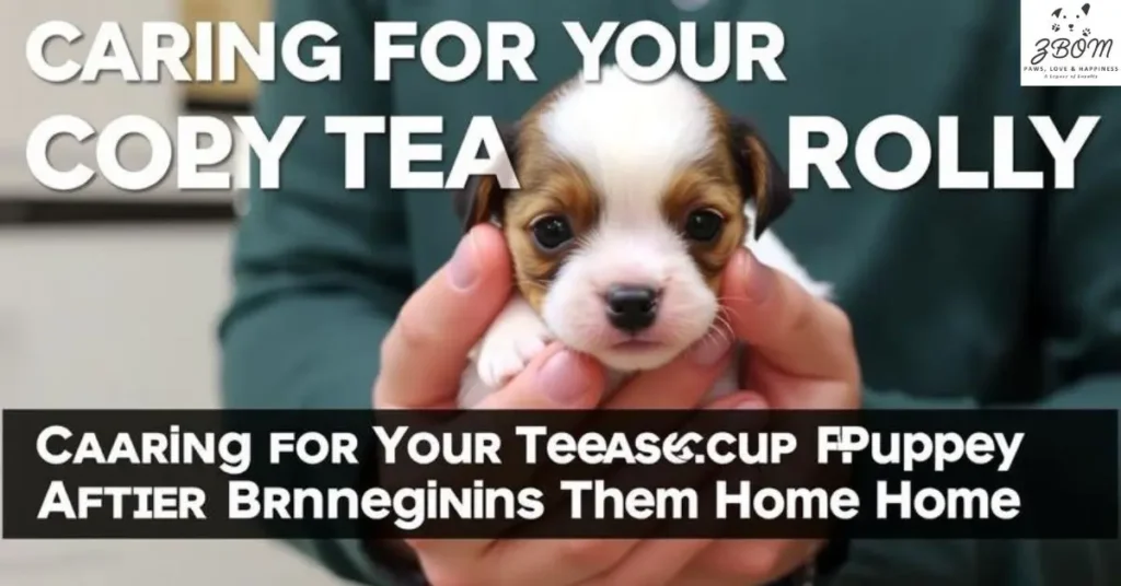 caring-for-your-rolly-teacup-puppy after bringing them home