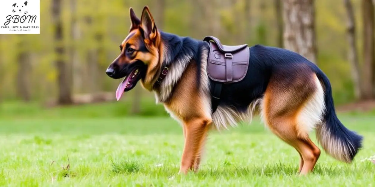 Saddle German Shepherd